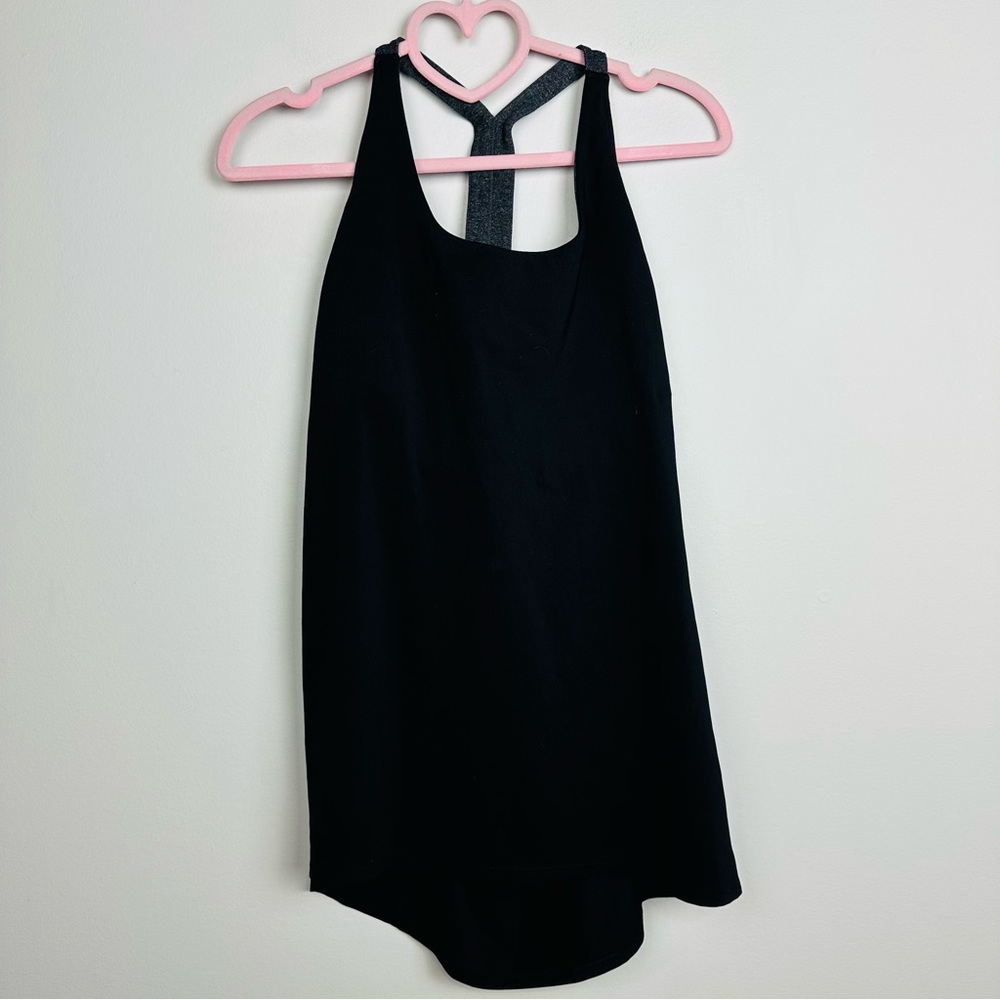 GAP Black Women's Racerback Workout Tank Top Size Medium